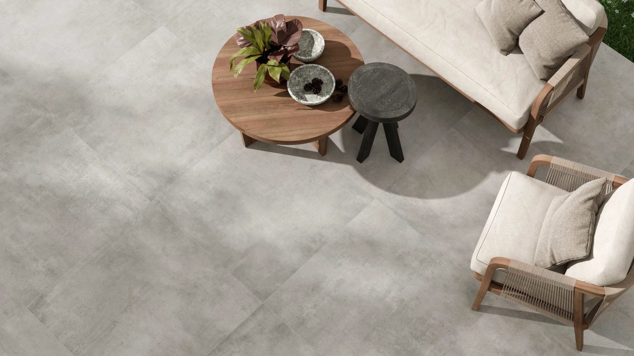 Colorker Boxer 224120 Vloertegel 900X900 Grey 10mm Mat Ret.R9 - Mozaiektegel.com