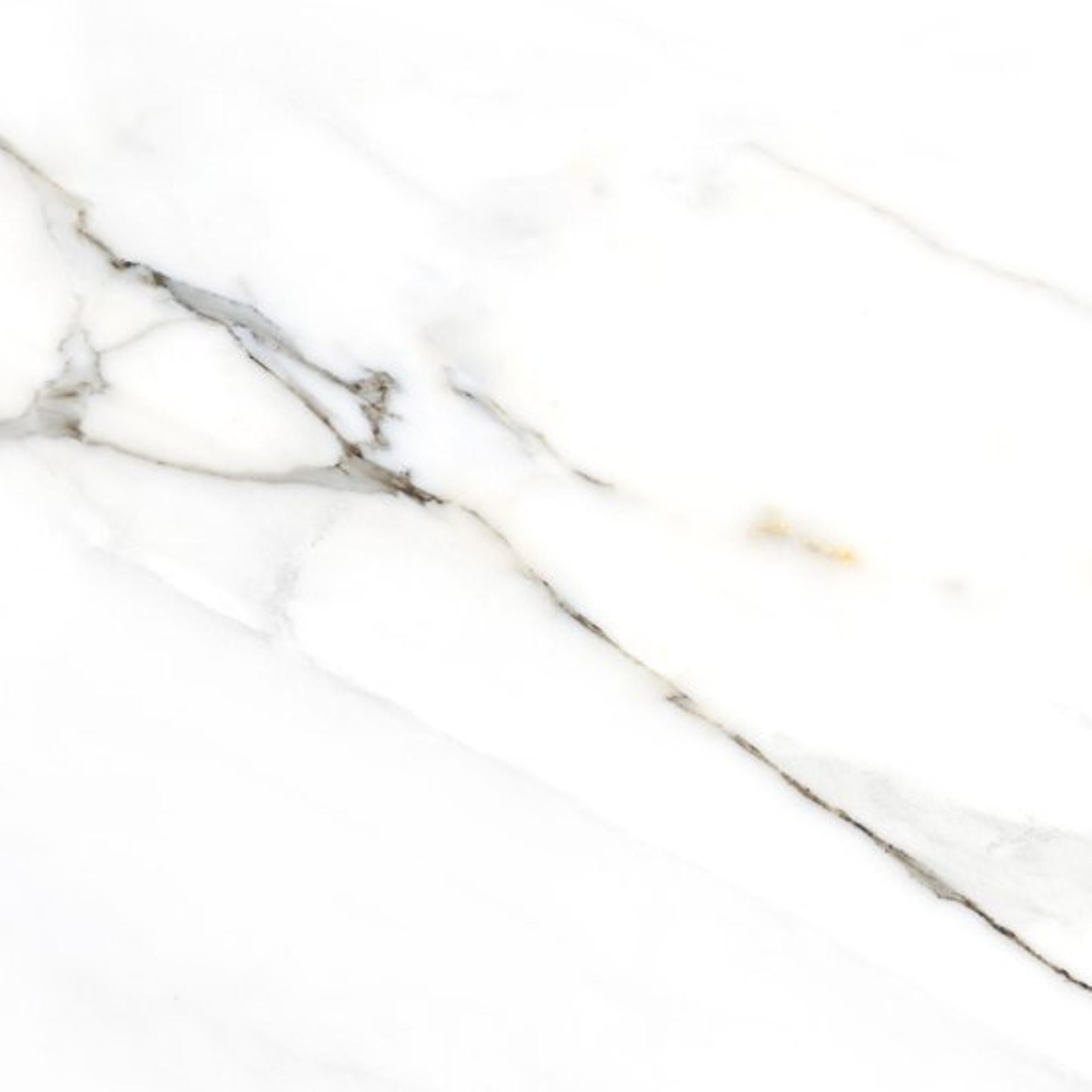 Colorker Calacatta Gold 223587 Vloertegel 595X595 White 8mm Mat Ret. - Mozaiektegel.com