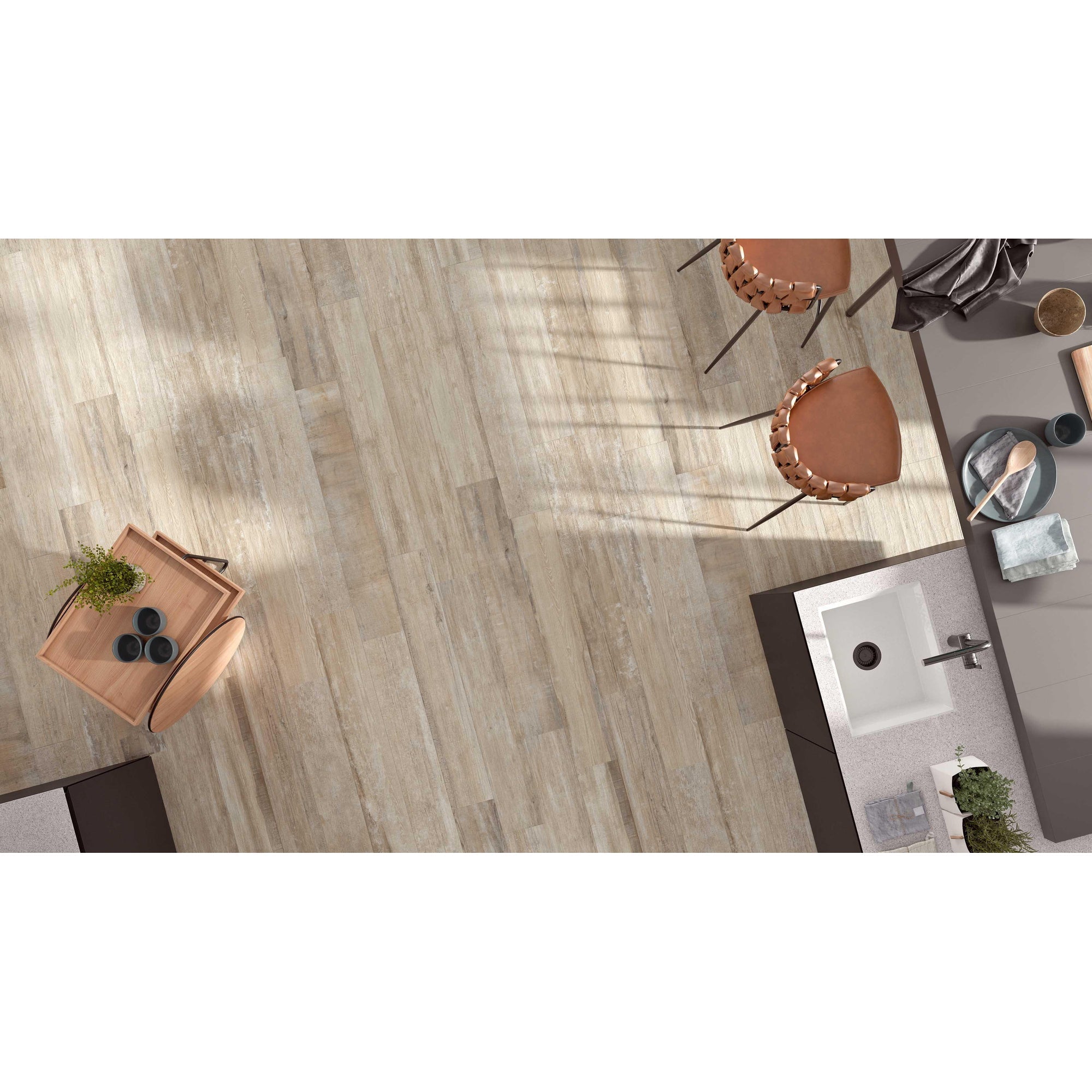 Colorker Colonial 221108 Vloertegel 200X1200 Natural 10.3mm Mat Ret.R10 - Mozaiektegel.com