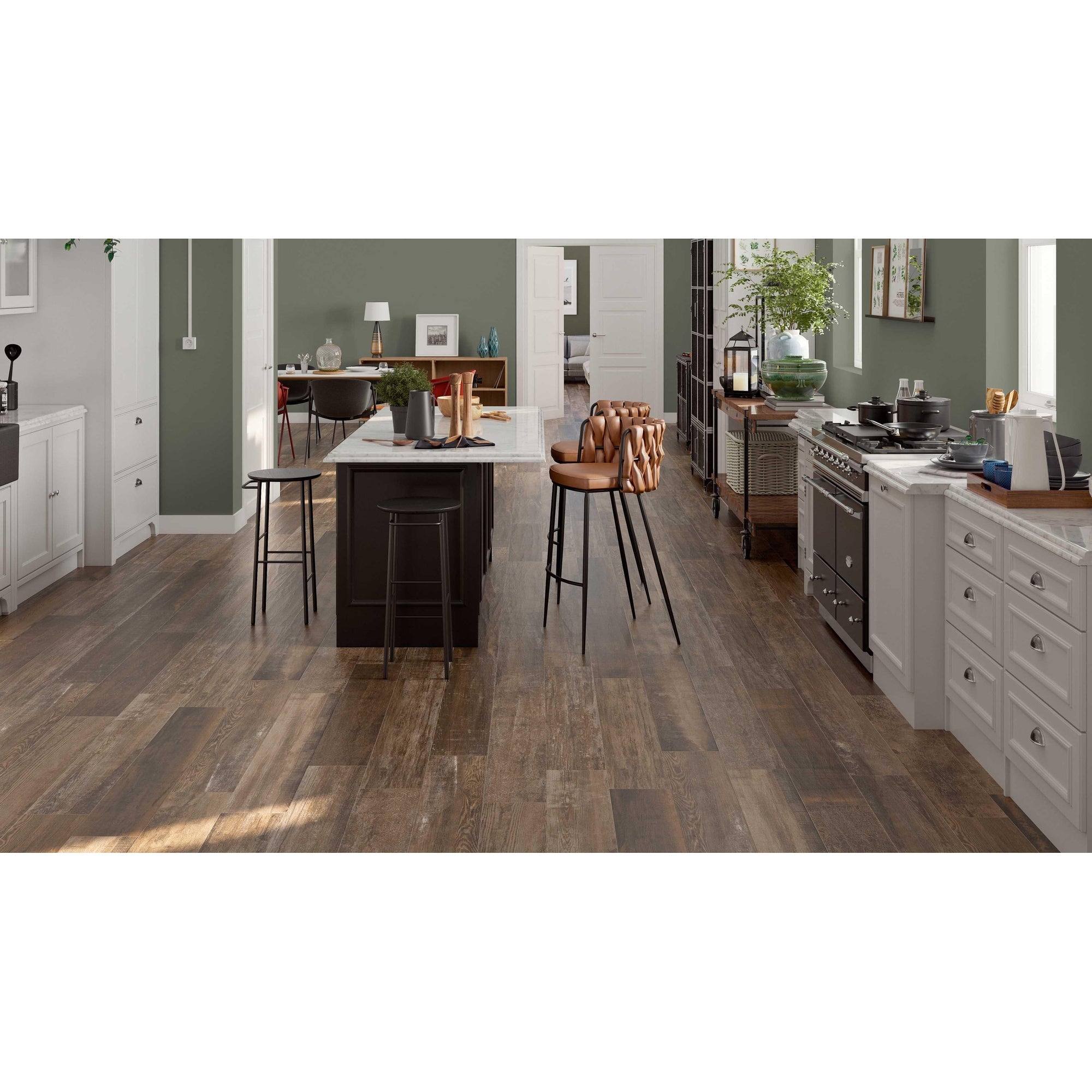 Colorker Colonial 221228 Vloertegel 200X1200 Noce 10.3mm Mat Ret.R10 - Mozaiektegel.com