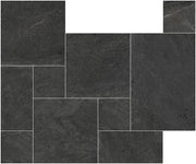 Colorker Giant 223763 Vloertegel Mix Dark 10mm Mat R10 4 Formaten - Mozaiektegel.com