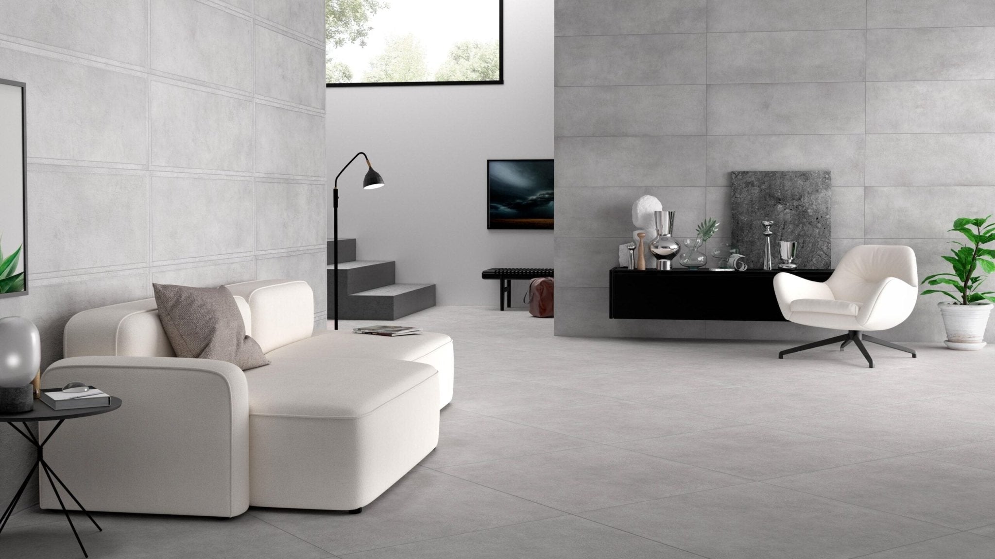 Colorker Memory 219536 Wandtegel 396X1192 Greige 6,5mm Mat Ret. - Mozaiektegel.com