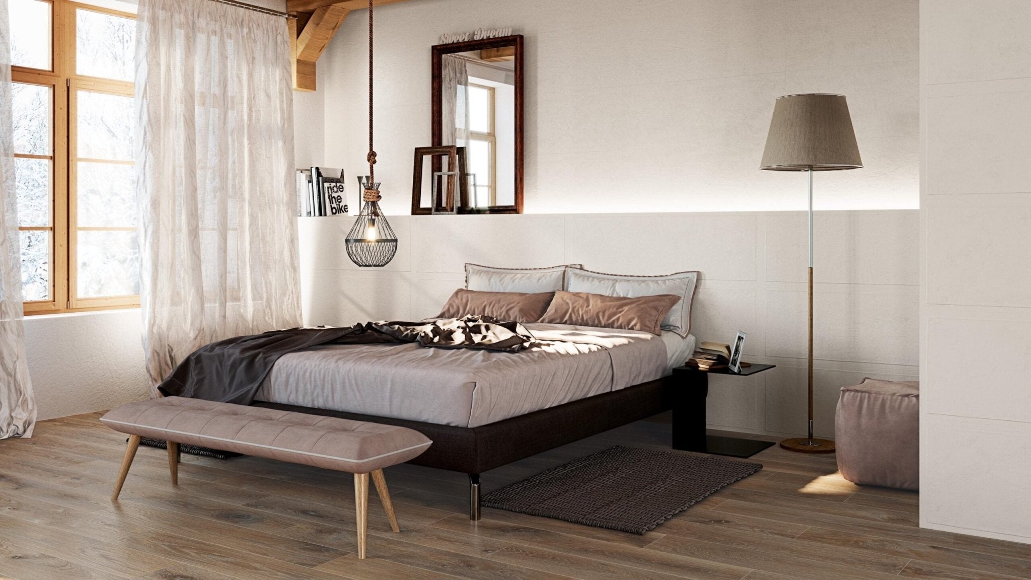 Colorker Memory 219800 Wandtegel 396X1192 White 6,5mm Mat Ret. - Mozaiektegel.com