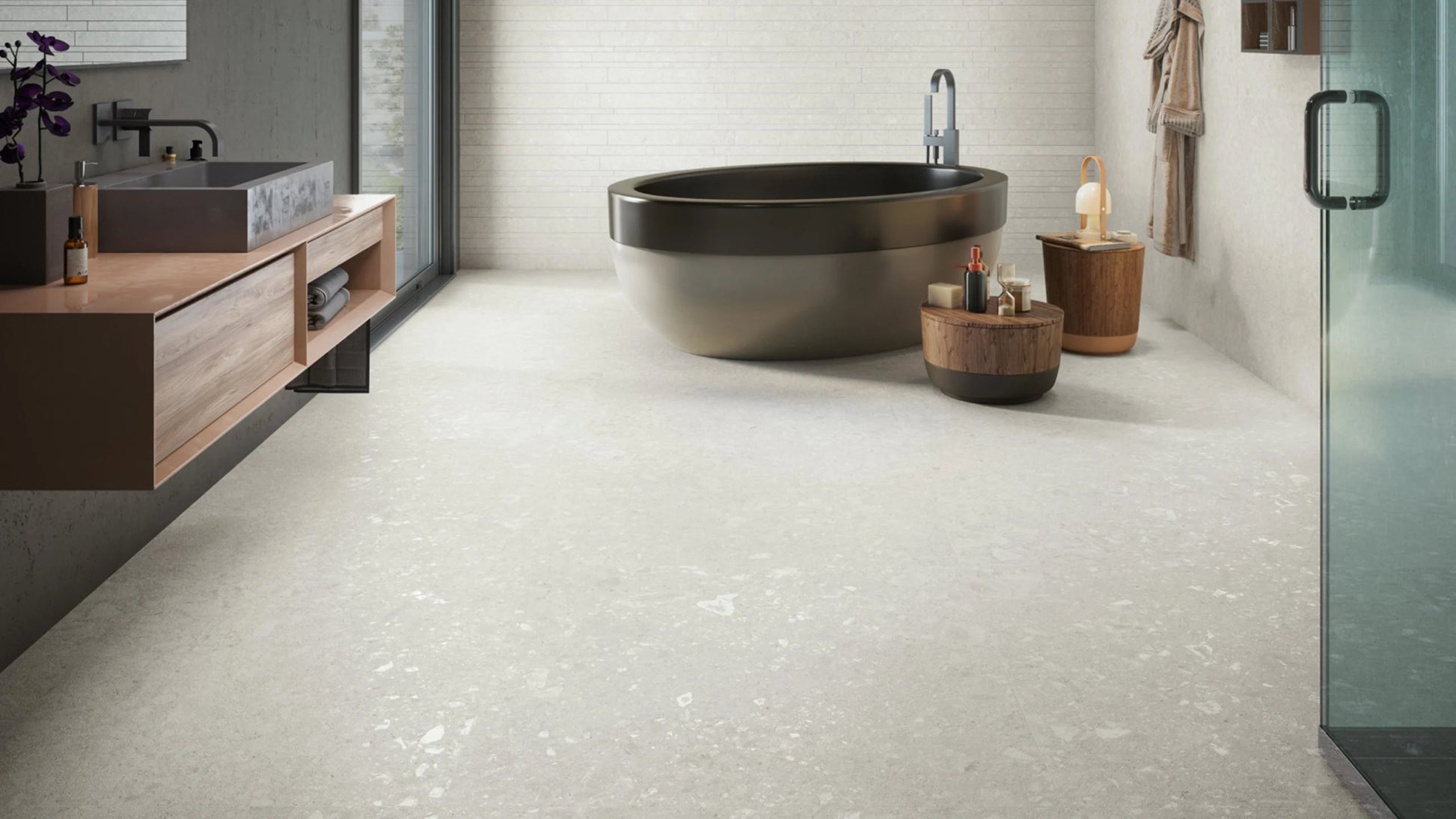 Colorker Native 222532 Vloertegel 900X900 Moon 10mm Mat Ret.R10 - Mozaiektegel.com