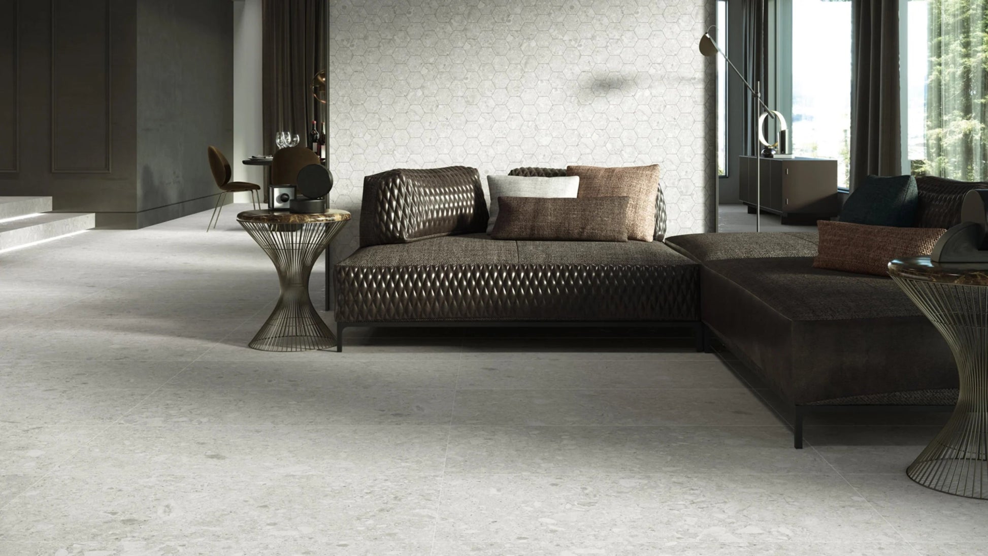 Colorker Native 222532 Vloertegel 900X900 Moon 10mm Mat Ret.R10 - Mozaiektegel.com