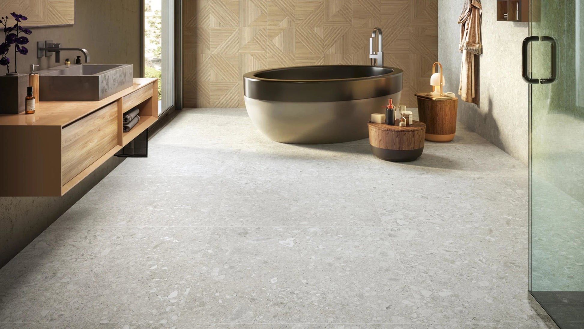 Colorker Native 222532 Vloertegel 900X900 Moon 10mm Mat Ret.R10 - Mozaiektegel.com