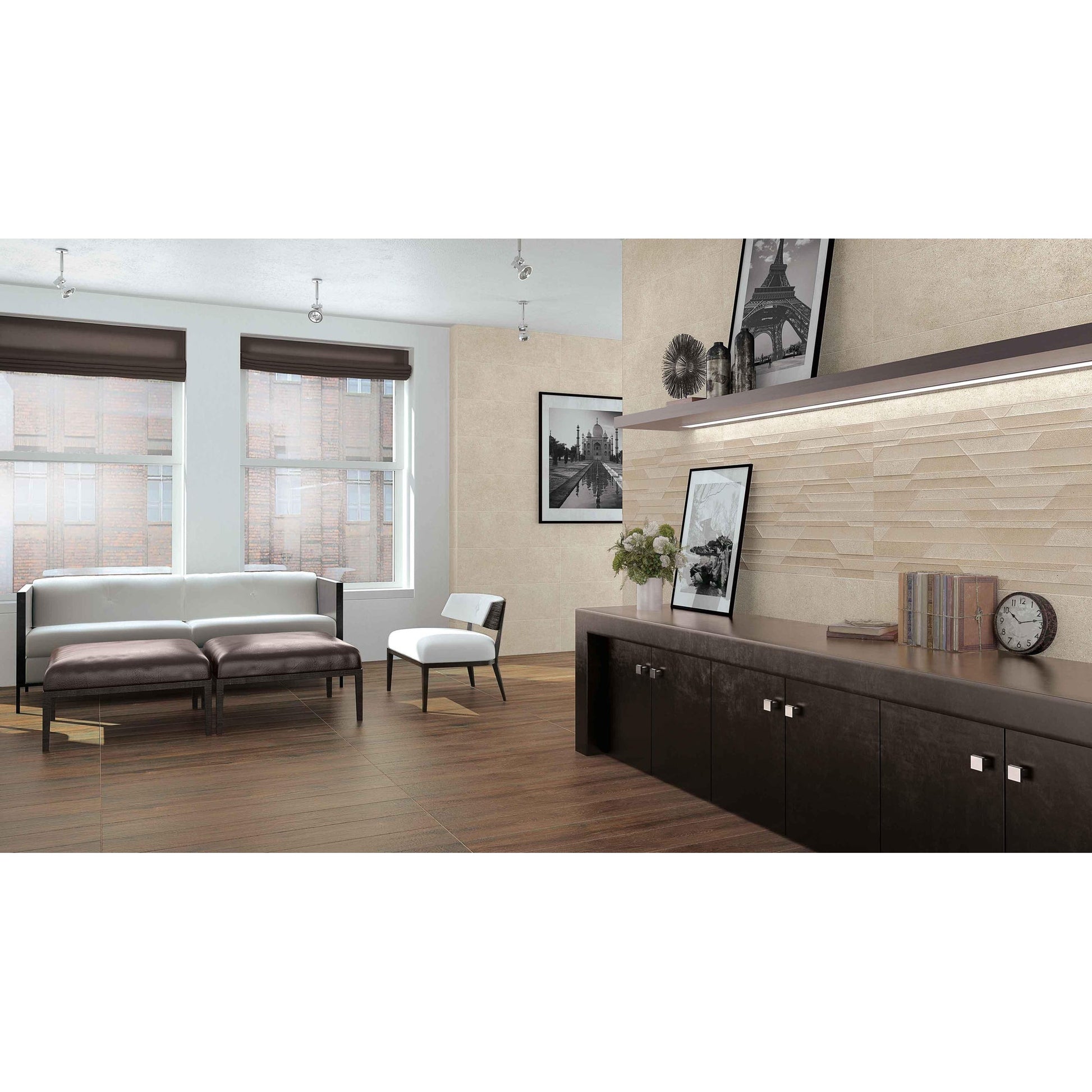 Colorker Neolith 215867 Vloertegel 595X595 Caramel 9.7mm Mat Ret.R10 - Mozaiektegel.com