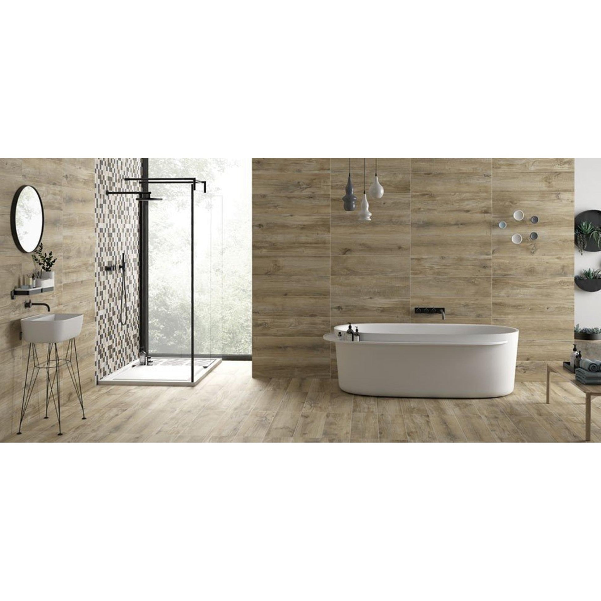 Colorker Norden 217786 Vloertegel 218X840 Natural 9.3mm Mat R10 - Mozaiektegel.com