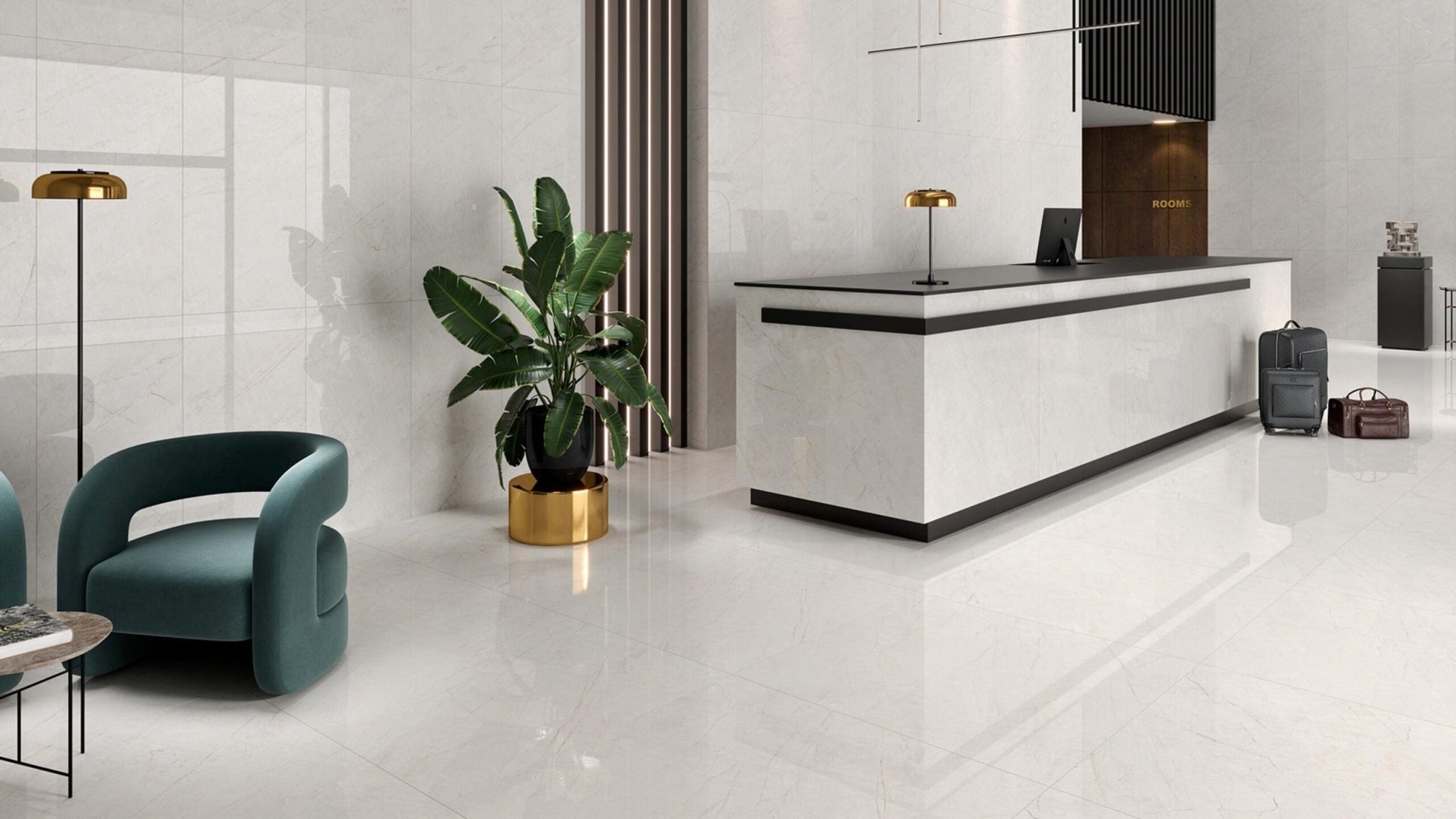 Colorker Sky 223594 Wandtegel 316X1000 White 9,7mm Glans Ret. - Mozaiektegel.com