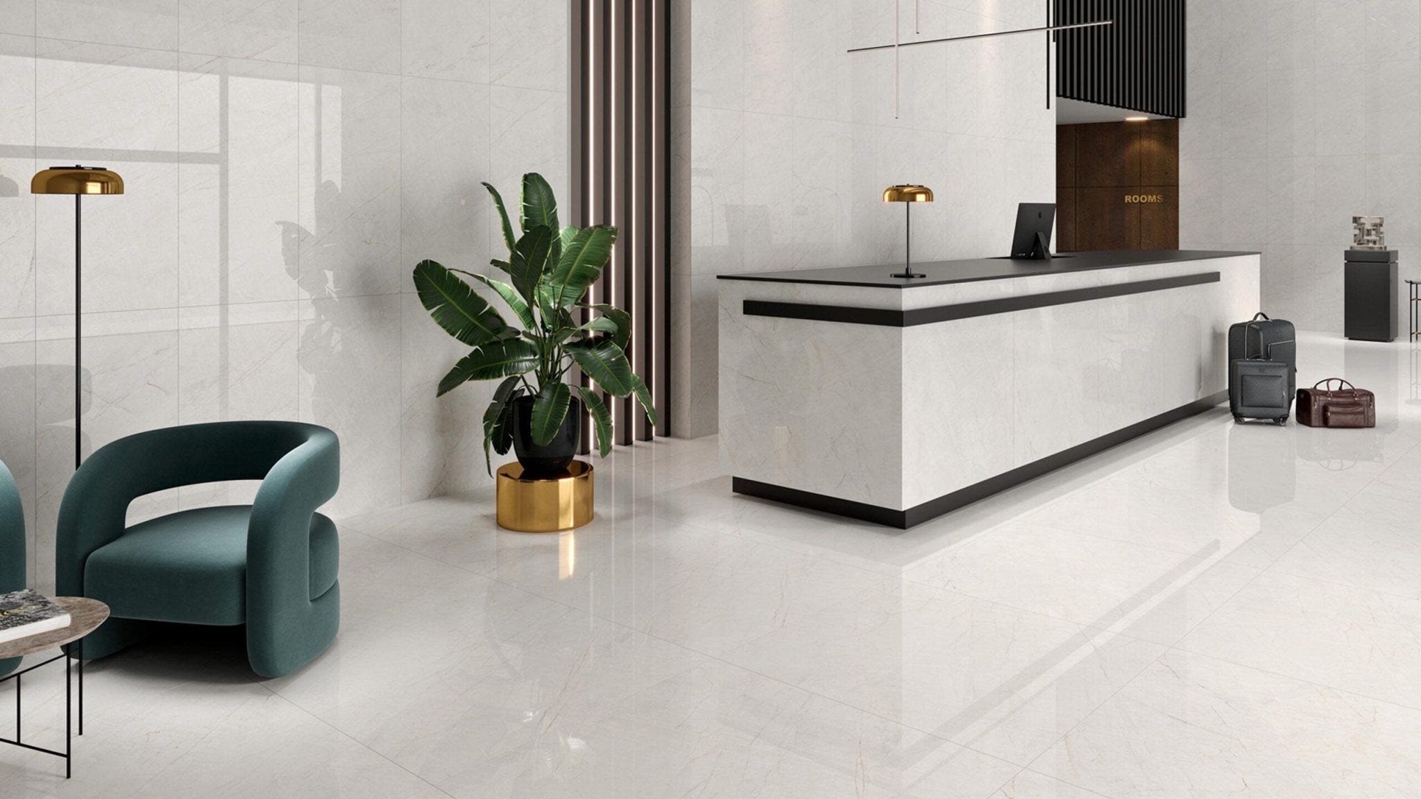 Colorker Sky 223594 Wandtegel 316X1000 White 9,7mm Glans Ret. - Mozaiektegel.com