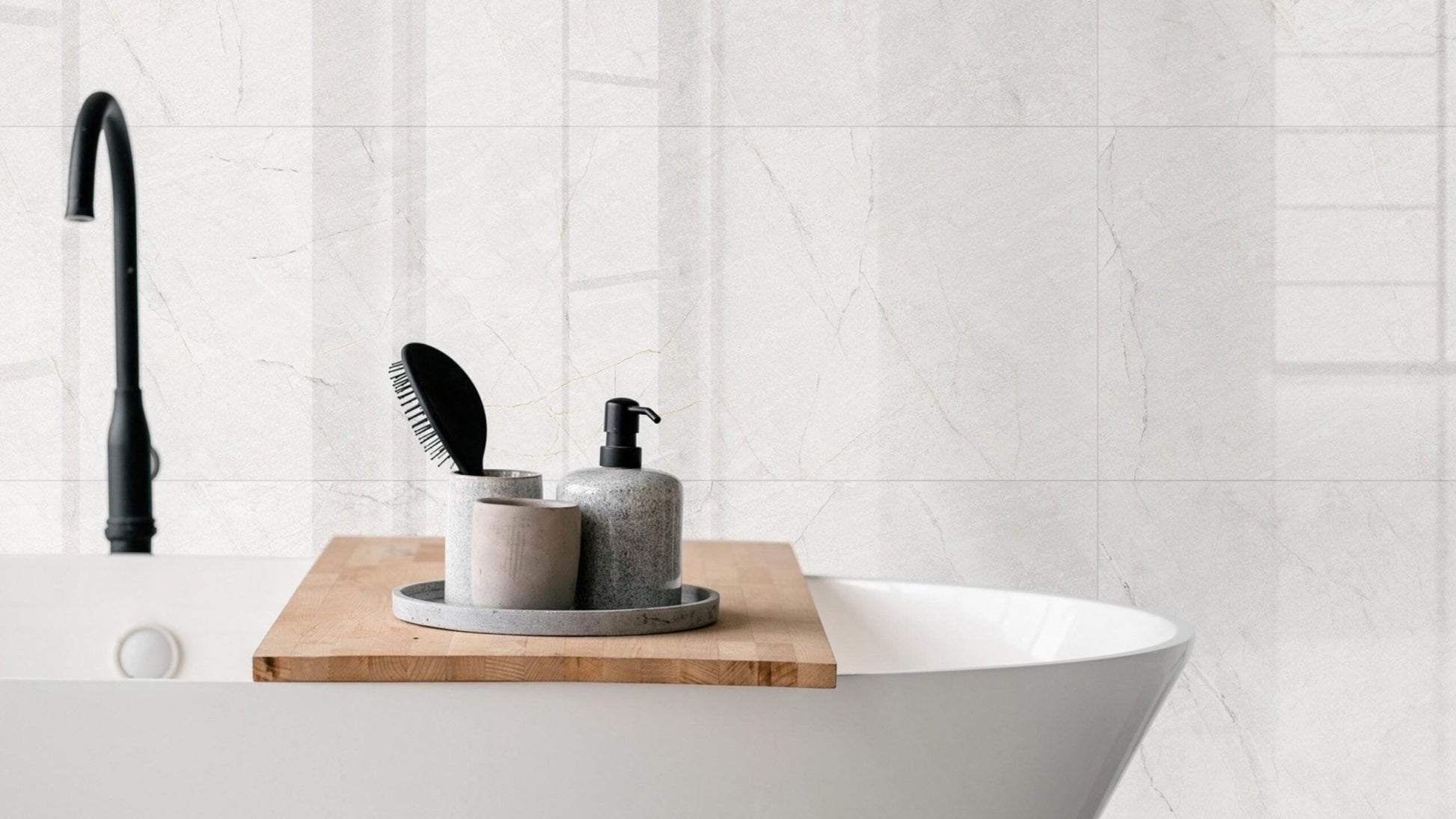 Colorker Sky 223594 Wandtegel 316X1000 White 9,7mm Glans Ret. - Mozaiektegel.com