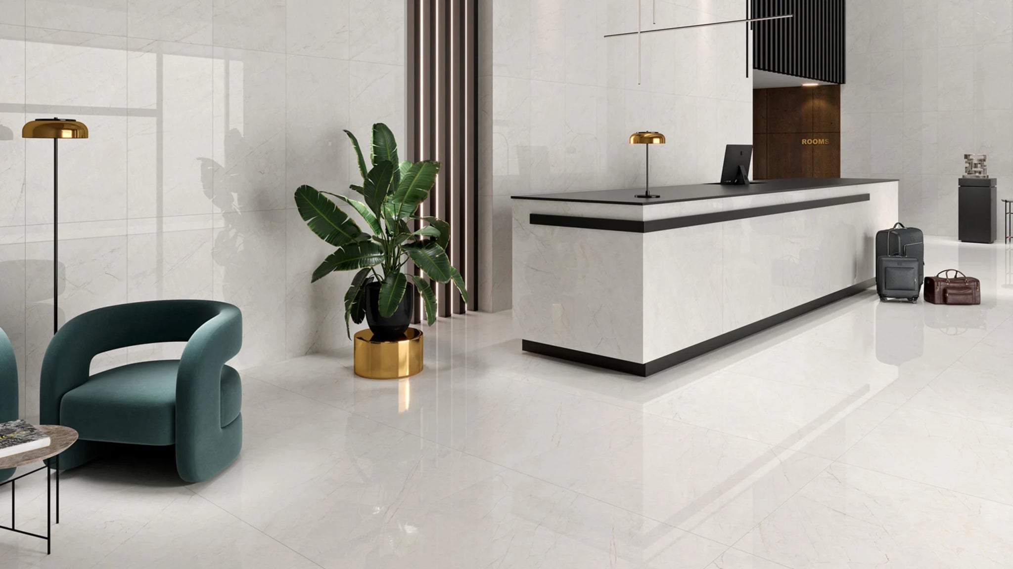 Colorker Sky 223601 Vloertegel 595X595 White 8,8mm Mat Ret. - Mozaiektegel.com