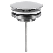 Differnz afvoerplug always open | chroom | 64mm - Mozaiektegel.com