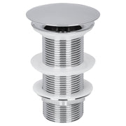 Differnz afvoerplug always open | L | chroom | 72mm - Mozaiektegel.com