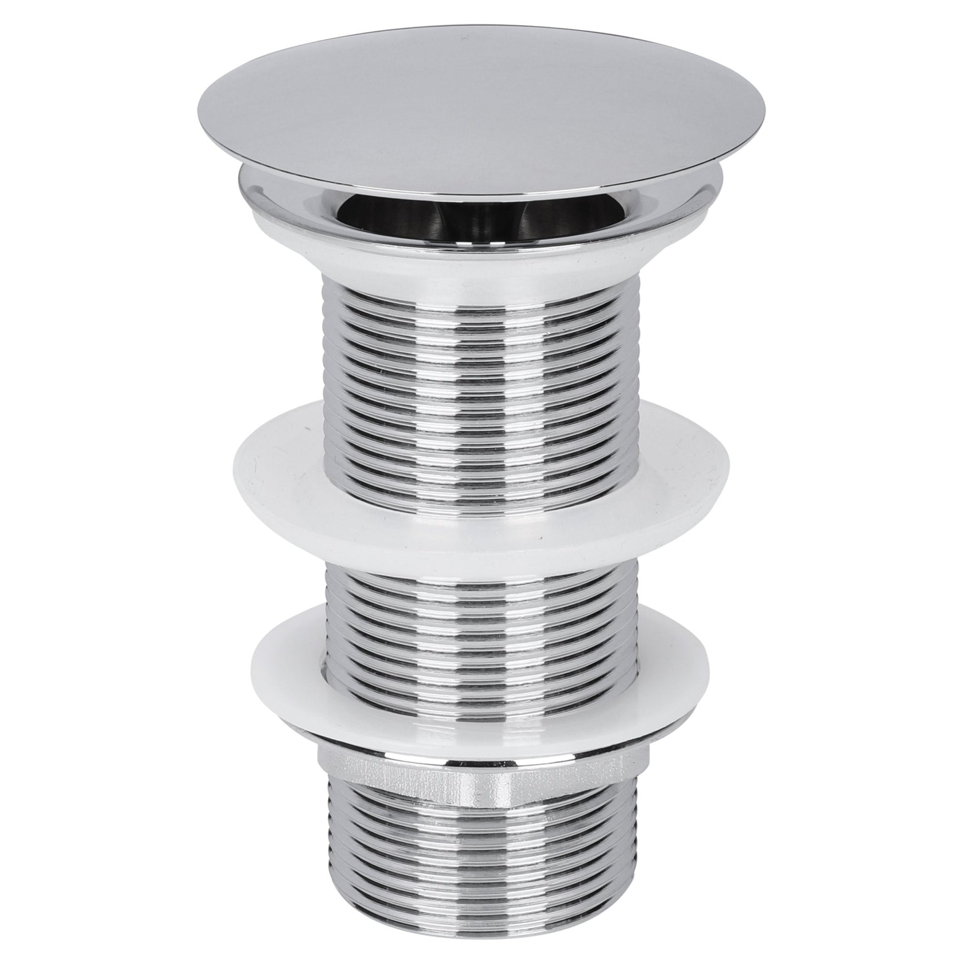 Differnz afvoerplug always open | L | chroom | 72mm - Mozaiektegel.com