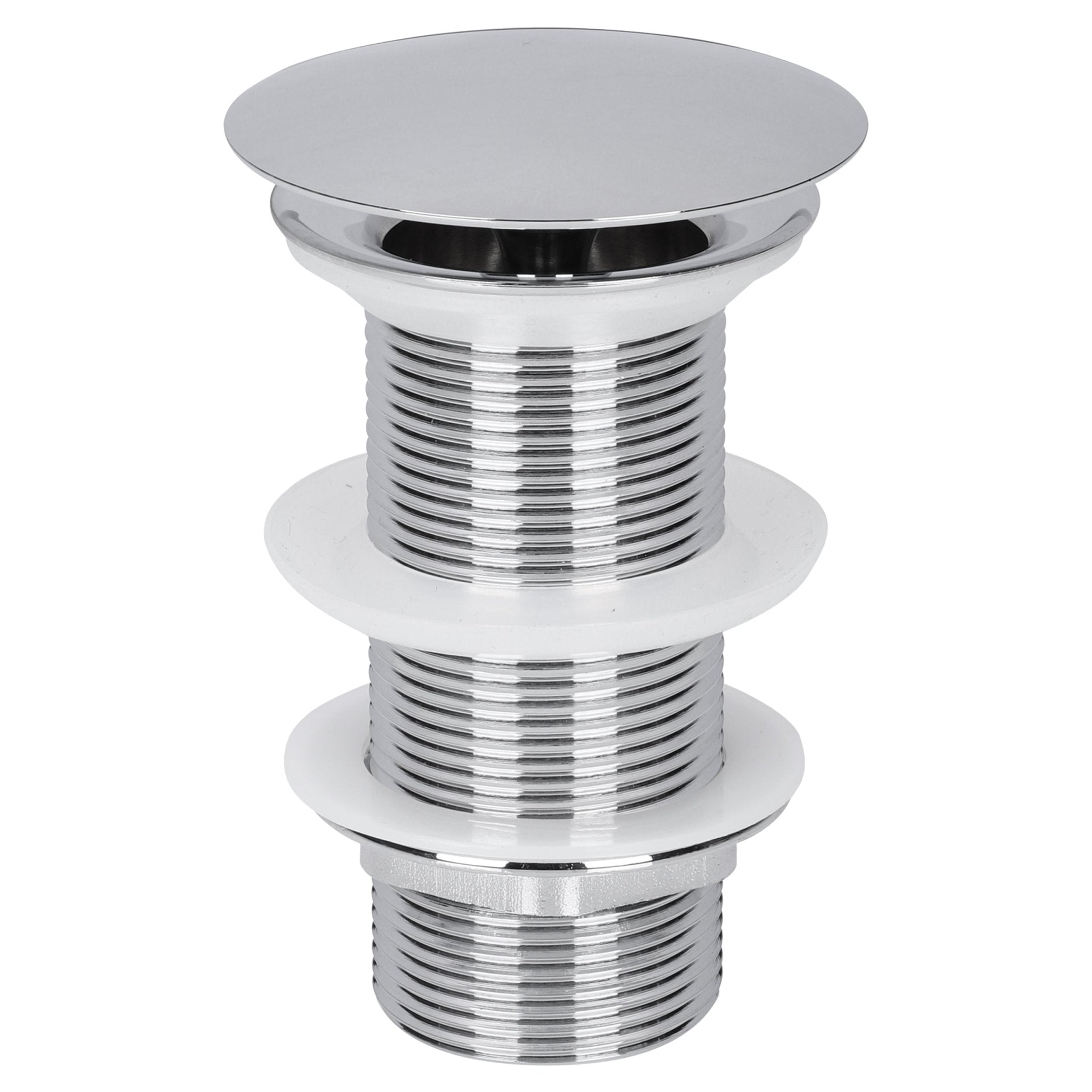 Differnz afvoerplug always open | L | chroom | 72mm - Mozaiektegel.com
