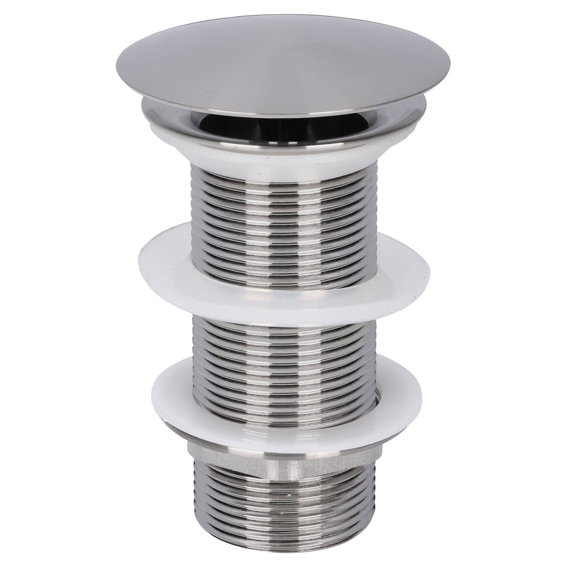 Differnz afvoerplug always open | L | mat chroom | 72mm - Mozaiektegel.com