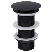 Differnz afvoerplug always open | L | mat zwart | 72mm - Mozaiektegel.com