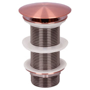 Differnz afvoerplug always open | L | rood koper | 72mm - Mozaiektegel.com