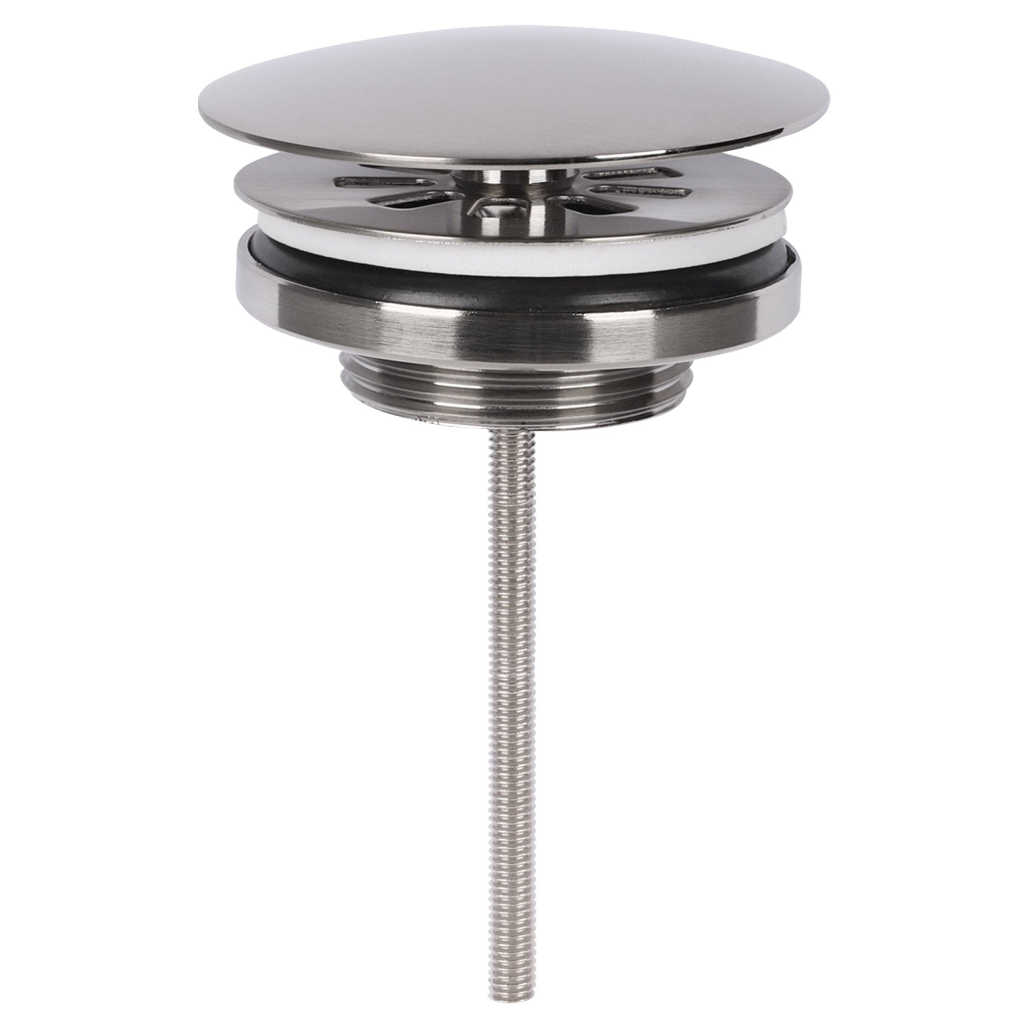 Differnz afvoerplug always open | mat chroom | 64mm - Mozaiektegel.com