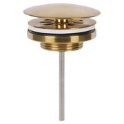 Differnz afvoerplug always open | mat goud | 72mm - Mozaiektegel.com