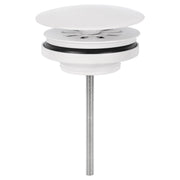 Differnz afvoerplug always open | mat wit | 72mm - Mozaiektegel.com