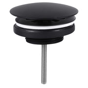 Differnz afvoerplug always open | mat zwart | 72mm - Mozaiektegel.com