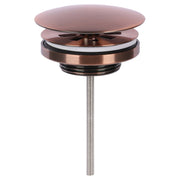 Differnz afvoerplug always open | rood koper | 72mm - Mozaiektegel.com