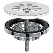 Differnz afvoerplug | chroom | 64mm - Mozaiektegel.com