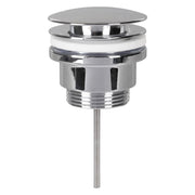 Differnz afvoerplug pop up | design | chroom | 63mm - Mozaiektegel.com