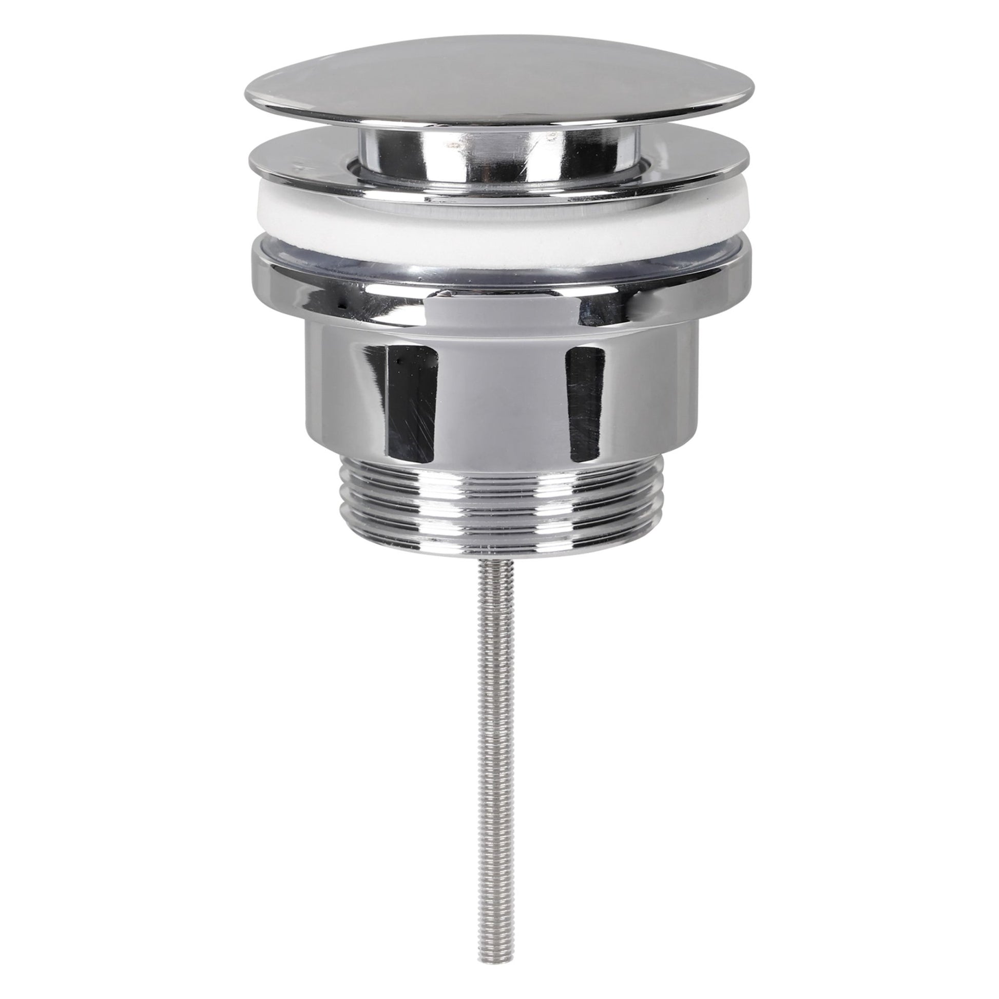 Differnz afvoerplug pop up | design | chroom | 63mm - Mozaiektegel.com