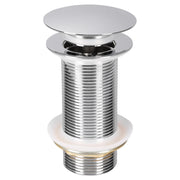 Differnz afvoerplug pop up | design | chroom | large | Ø 66 mm x 98 mm - Mozaiektegel.com