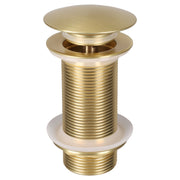 Differnz afvoerplug pop up | design | goud | large | Ø 66 mm x 98 mm - Mozaiektegel.com