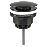 Differnz afvoerplug pop up | design | gun metal | 63mm - Mozaiektegel.com