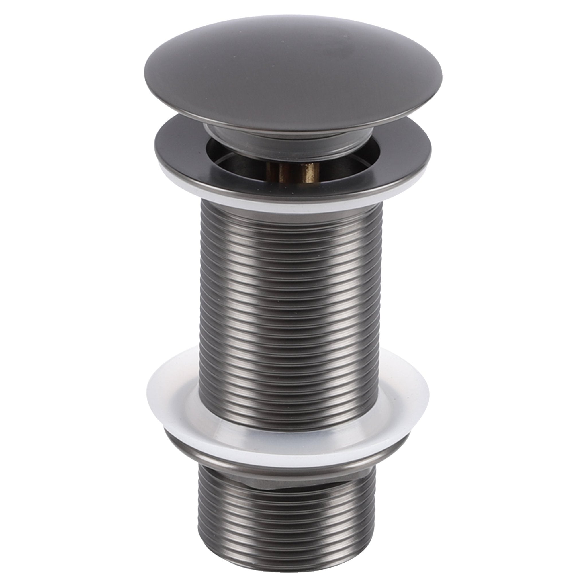 Differnz afvoerplug pop up | design | gun metal | large | Ø 66 mm x 98 mm - Mozaiektegel.com