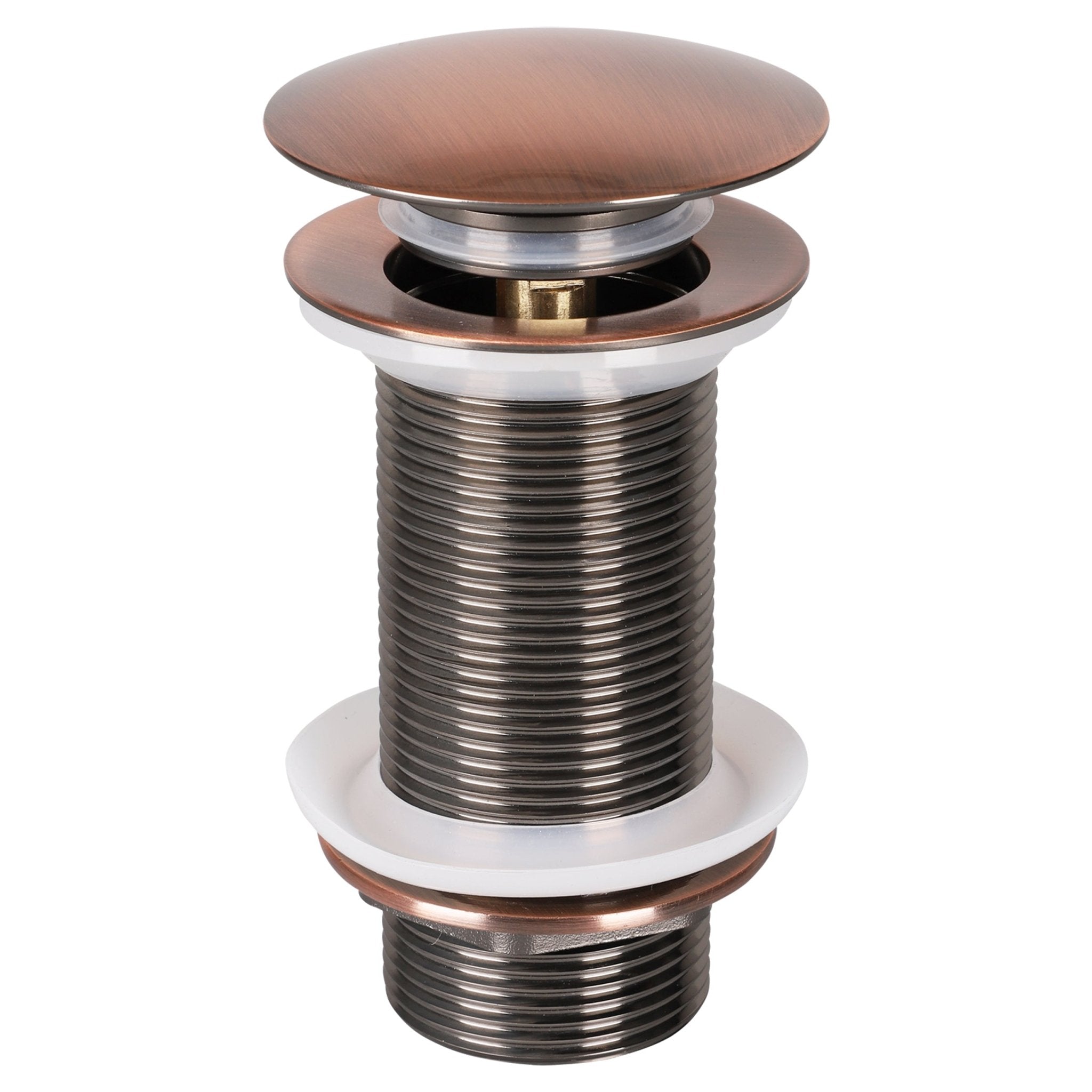 Differnz afvoerplug pop up | design | koper | large | Ø 66 mm x 98 mm - Mozaiektegel.com