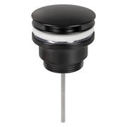 Differnz afvoerplug pop up | design | mat zwart | 63mm - Mozaiektegel.com