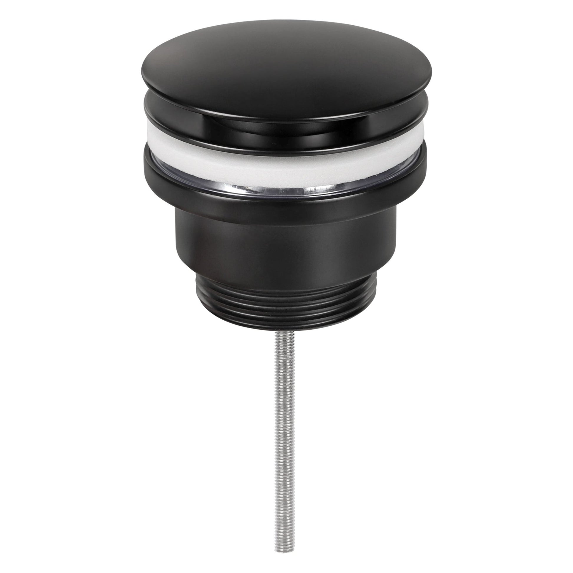 Differnz afvoerplug pop up | design | mat zwart | 63mm - Mozaiektegel.com