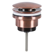 Differnz afvoerplug pop up | design | rood koper | 63mm - Mozaiektegel.com