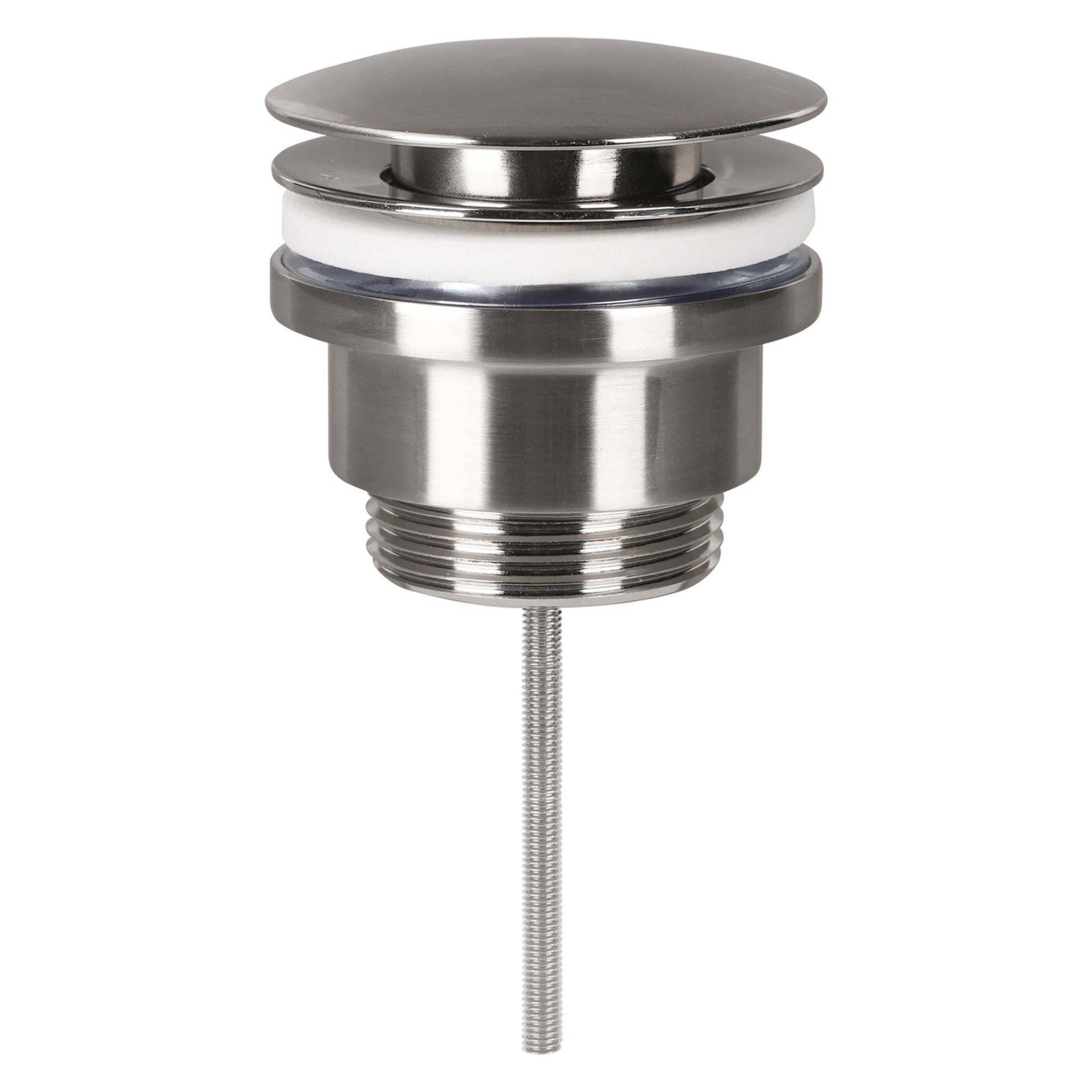 Differnz afvoerplug pop up | mat chroom | 63mm - Mozaiektegel.com