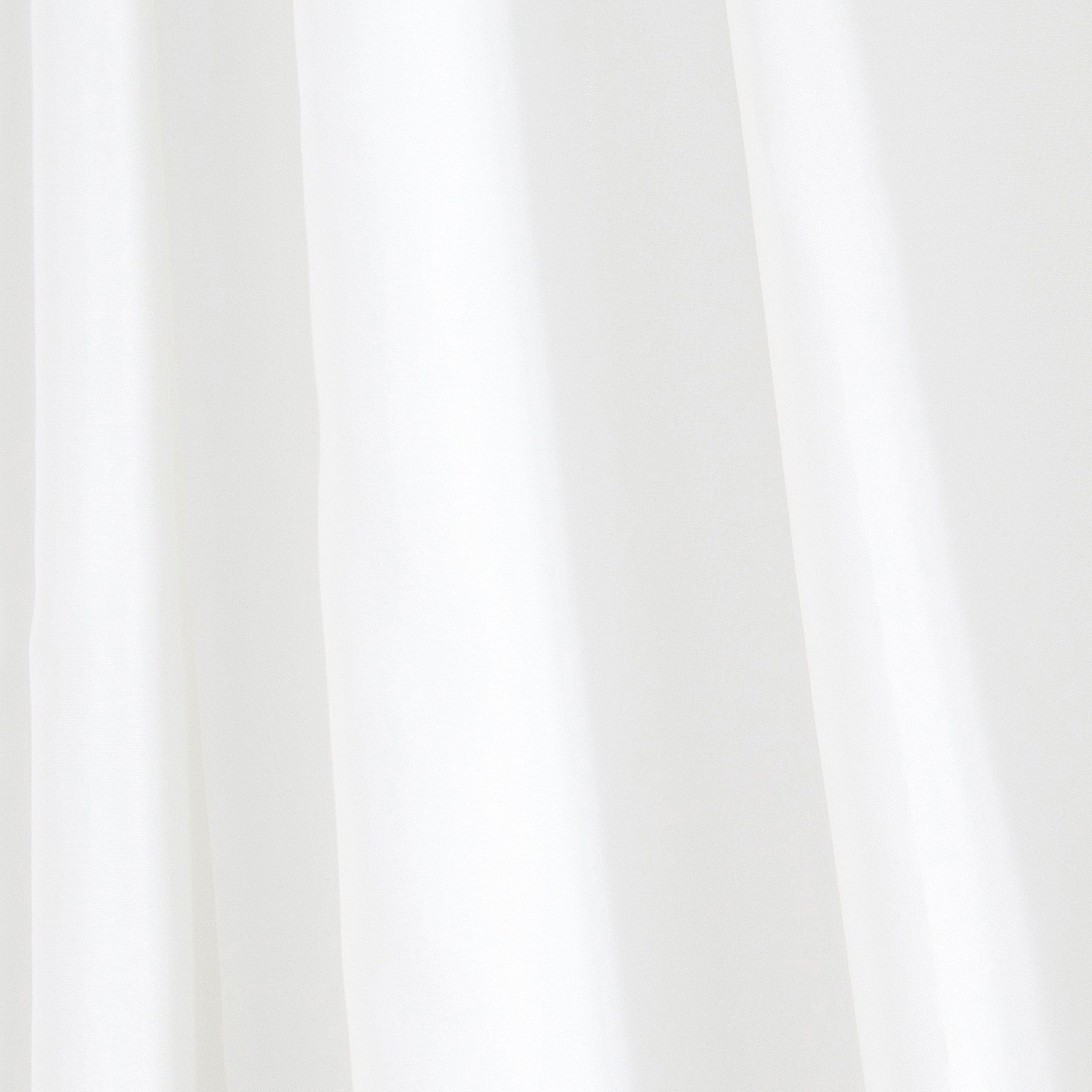 Differnz Base douchegordijn 100% PEVA - waterdicht - 180 x 200 cm - wit - Mozaiektegel.com