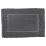 Differnz Basics badmat 100% katoen - geschikt voor vloerverwarming - 50 x 80 cm - lichtgrijs - Mozaiektegel.com