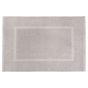 Differnz Basics badmat 100% katoen - geschikt voor vloerverwarming - 50 x 80 cm - steengrijs - Mozaiektegel.com
