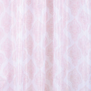 Differnz Boho douchegordijn 100% polyester - verzwaarde onderzoom - 180 x 200 cm - pink - Mozaiektegel.com