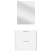 Differnz Bolo badmeubelset knock - down, FSC® | hoogglans wit | 60 cm - Mozaiektegel.com