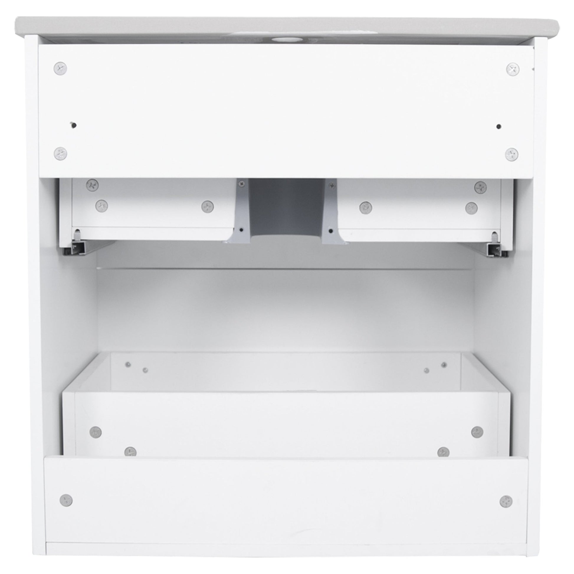 Differnz Bolo badmeubelset knock - down, FSC® | hoogglans wit | 60 cm - Mozaiektegel.com