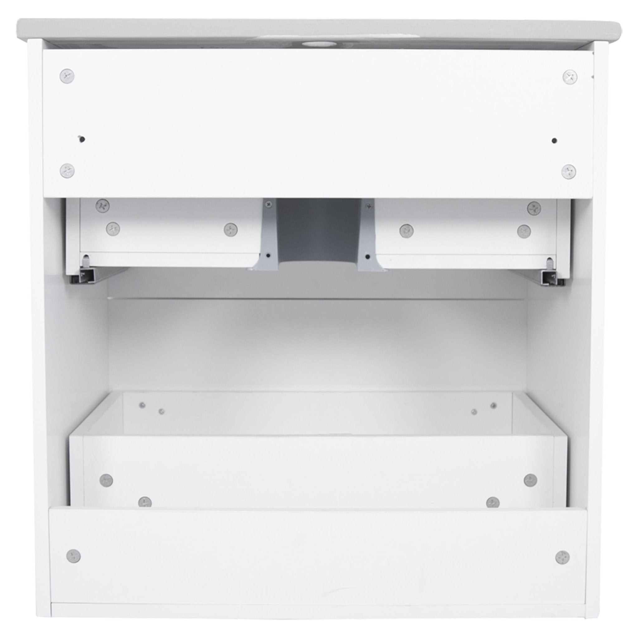 Differnz Bolo badmeubelset knock - down, FSC® | hoogglans wit | 60 cm - Mozaiektegel.com