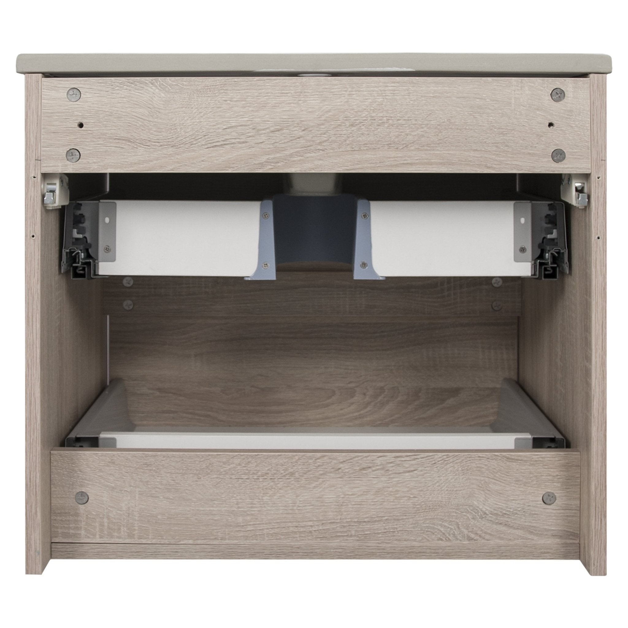 Differnz Bolo badmeubelset knock - down, FSC® | licht eiken | 60 cm - Mozaiektegel.com