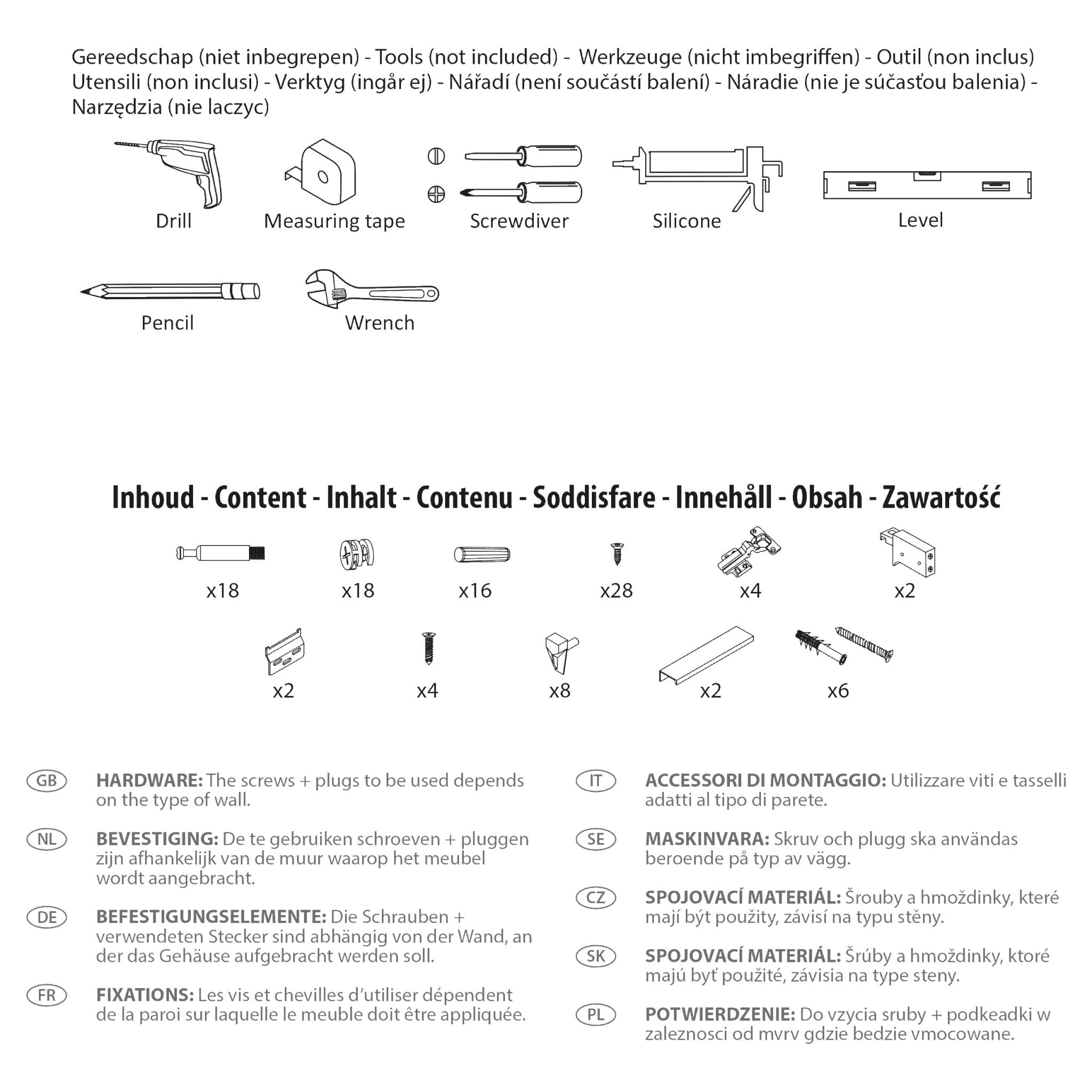 Differnz Bolo hoge kast knock - down links/rechts FSC® | groen | 160 x 35 x 35 cm - Mozaiektegel.com