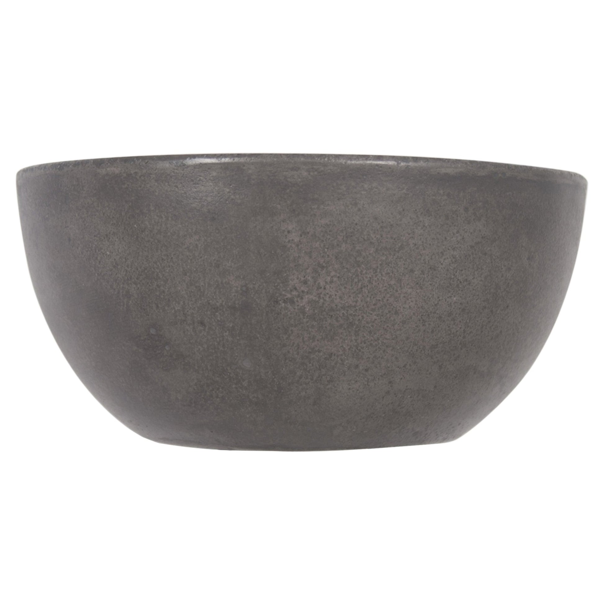 Differnz Boomer waskom beton | donkergrijs | Ø 20 x 10 cm - Mozaiektegel.com